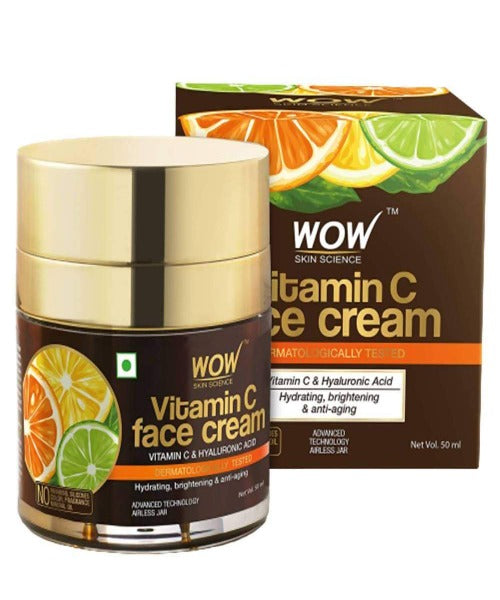 Wow Skin Science Vitamin C Face Cream Hover Image