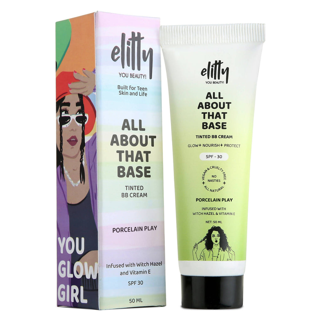 Elitty All About That Base Tinted BB Cream with SPF 30 - Porcelain Play