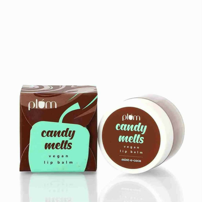 Plum Candy Melts Vegan Lip Balm - Mint-o-Coco Hover Image