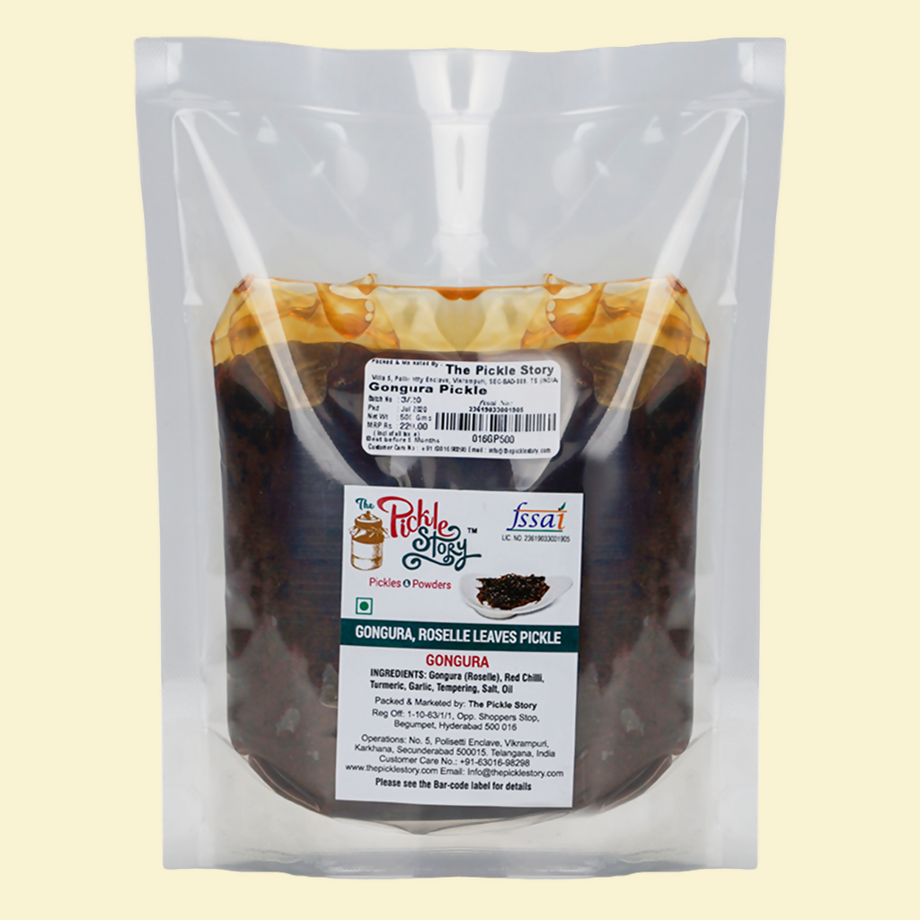 The Pickle Story Gongura Pickle