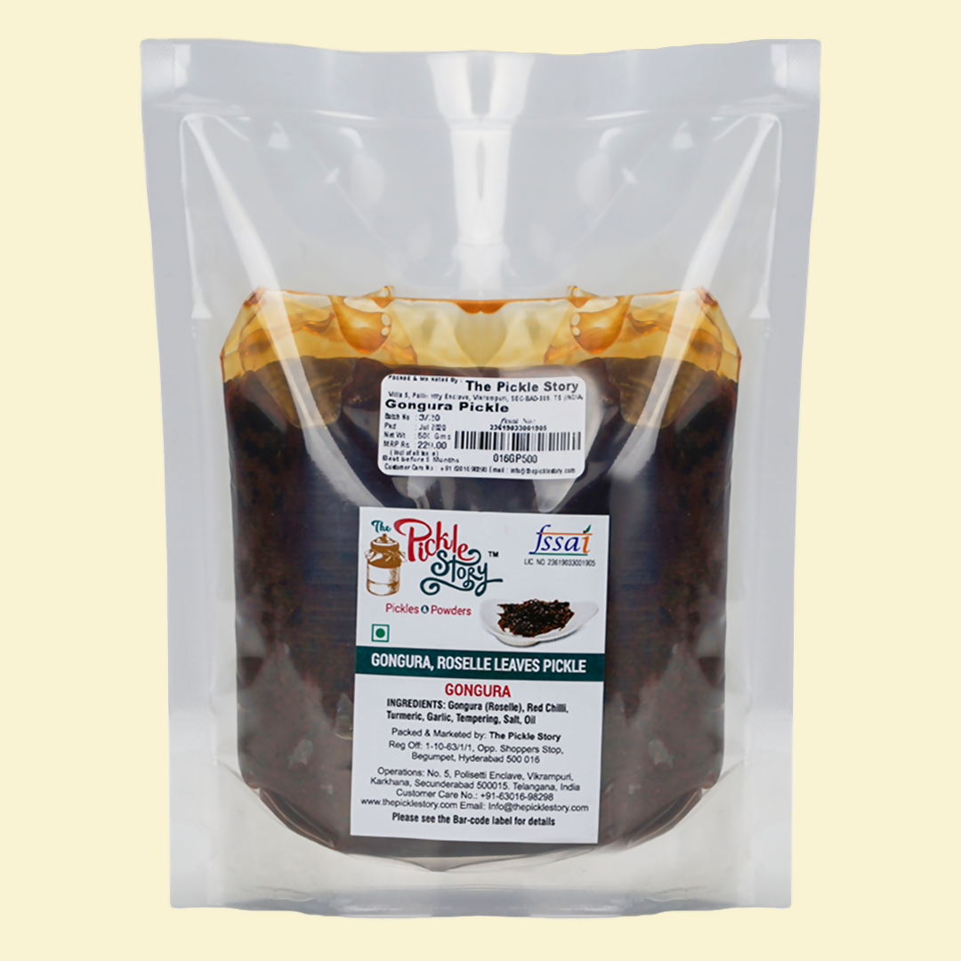 The Pickle Story Gongura Pickle
