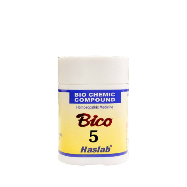 Haslab Homeopathy Bico 5 Biochemic Compound Tablet Hover Image