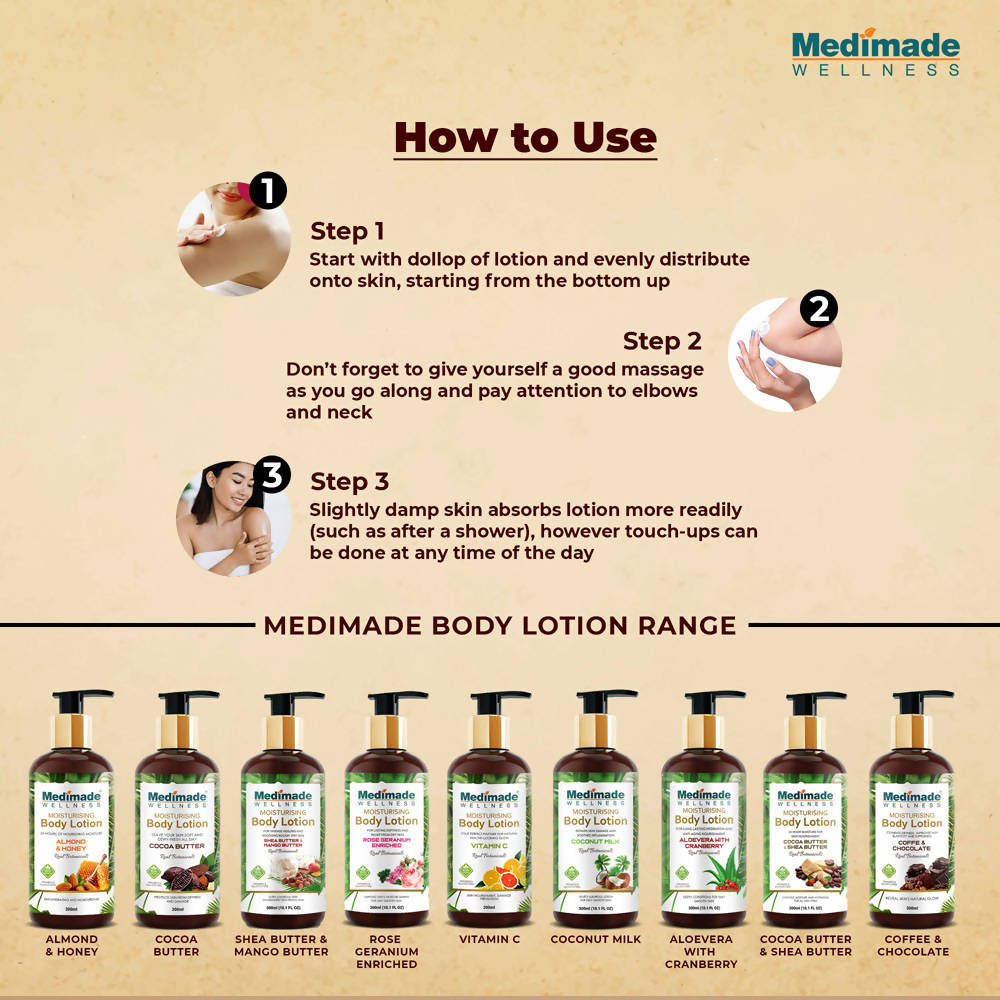 Medimade Wellness Moisturising Body Lotion With Coconut Milk