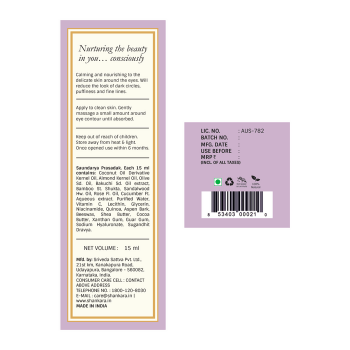 Shankara by Sri Sri Tattva Anti-Age Eye Cream