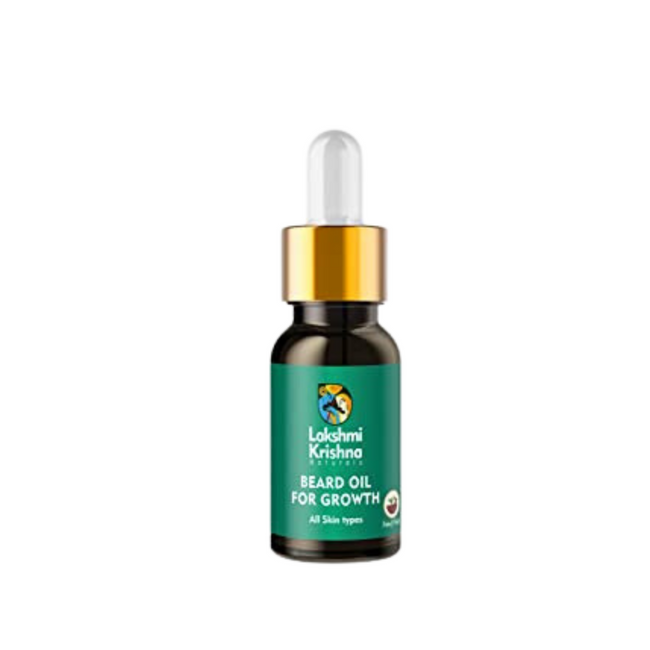Lakshmi Krishna Naturals Beard Oil For Growth Hover Image