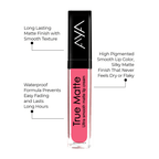 AYA True Matte Liquid Lipstick, Ultra Smooth Matte Lip Cream - 05 Pink