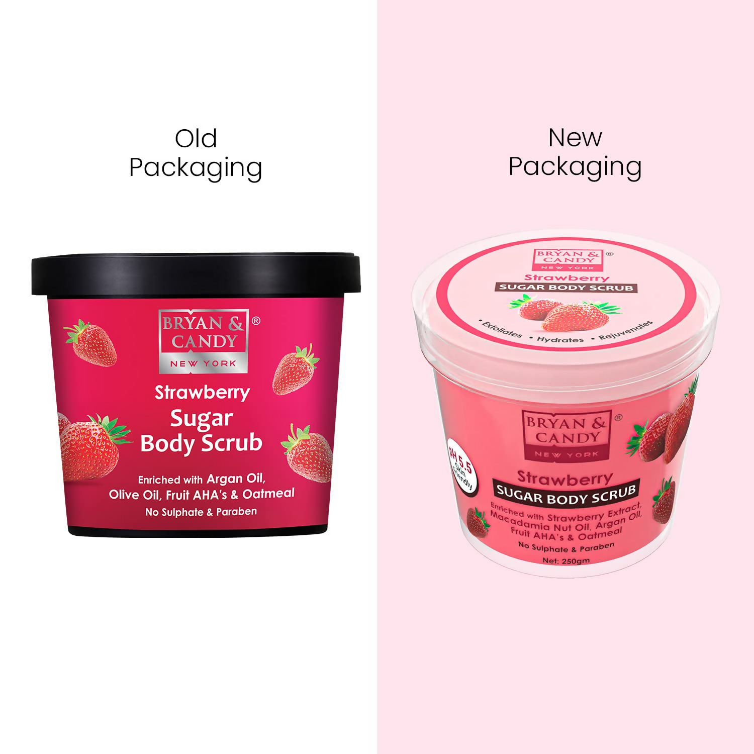 Bryan & Candy Strawberry Sugar Body Scrub