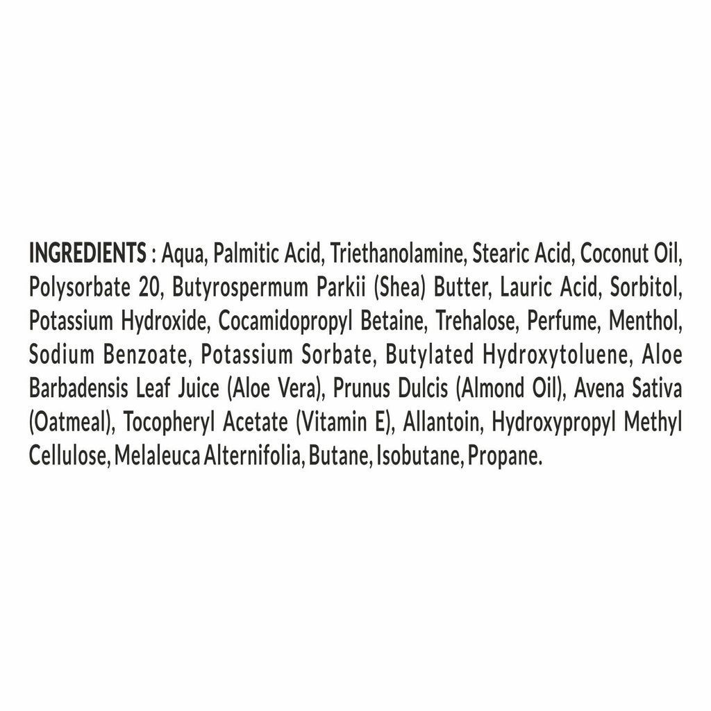 VI-JOHN Dermatologically Tested Premium Claming Aqua Shaving Foam Enriched with Aloevera & Almond Oil Free From Silicone, Paraben & Mineral Oil
