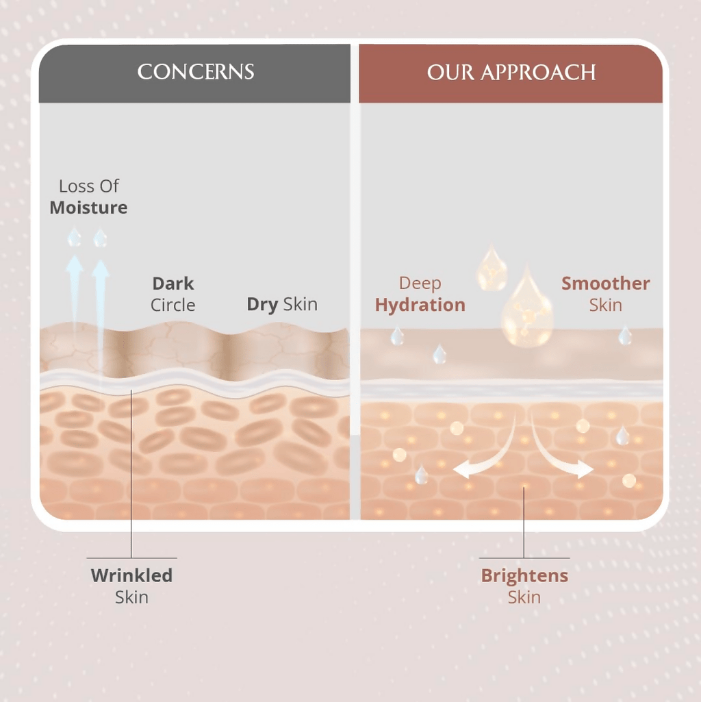 AreoVeda Under Eye Serum With CryoCoffee