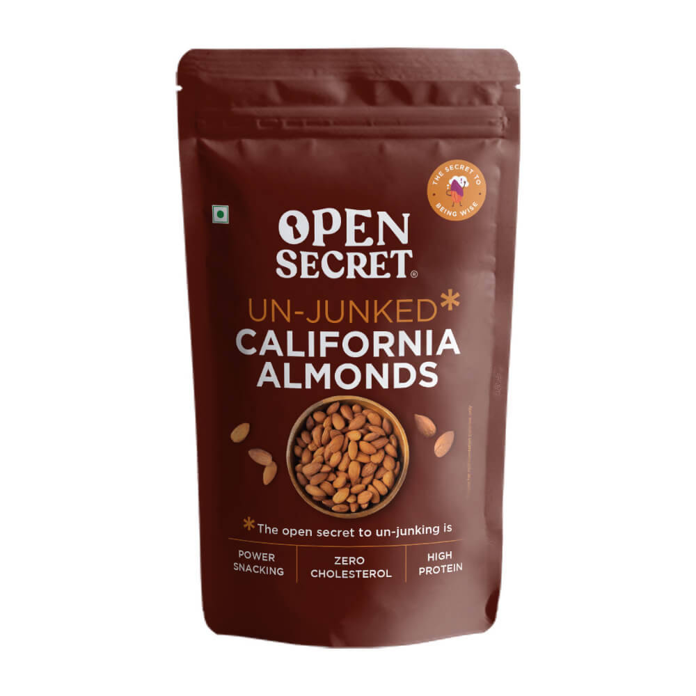 Open Secret Un-Junked California Almonds