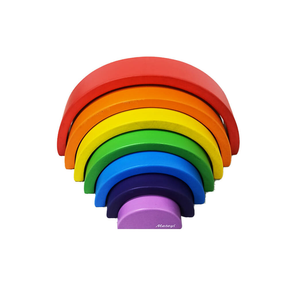 Matoyi Balancing Animals & Rainbow Stacker Combo