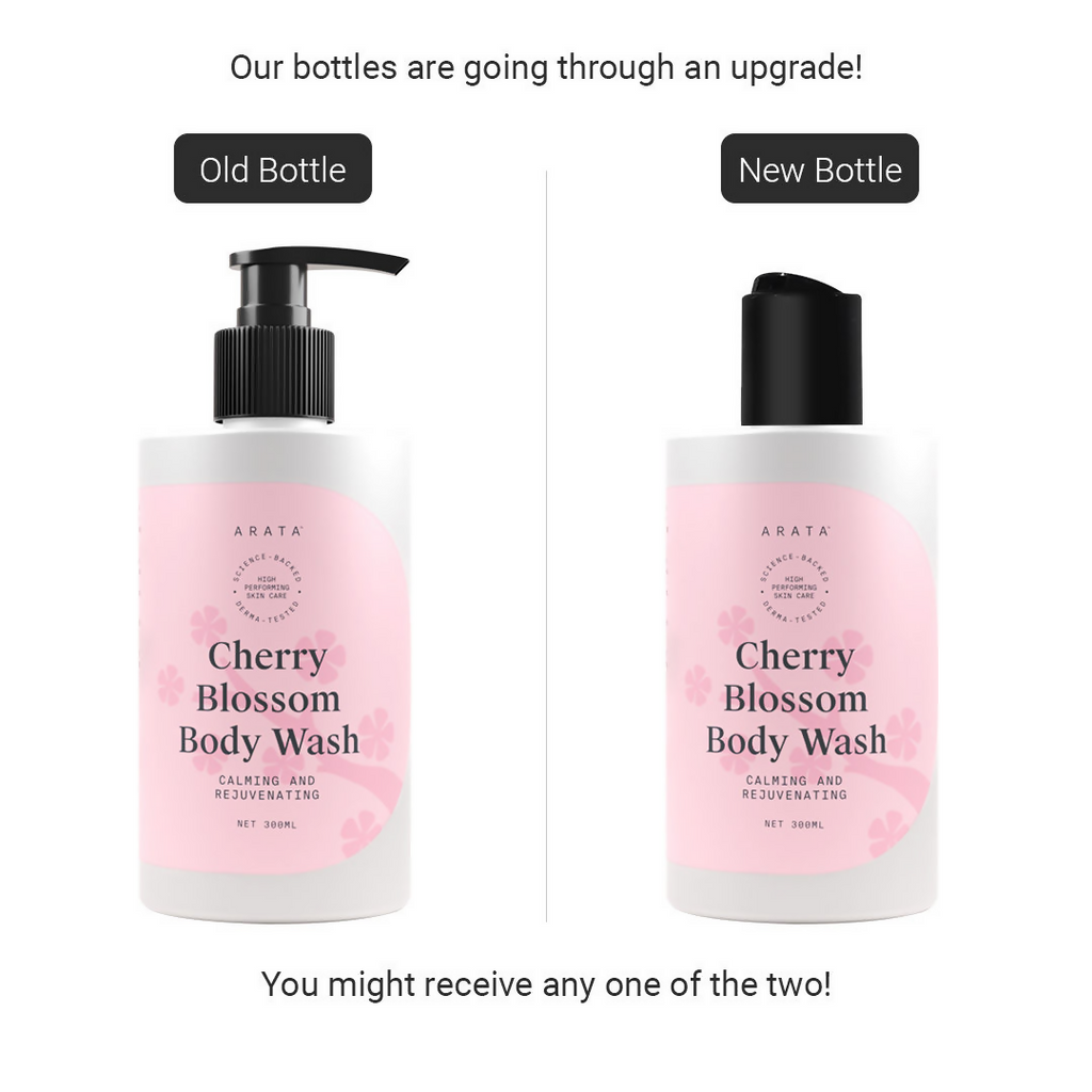 Arata Body Wash Nourishing Calming And Rejuvenating - Cherry Blossom