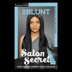 BBlunt Salon Secret High Shine Crème Hair Colour - Natural Black - Limited Time Offer