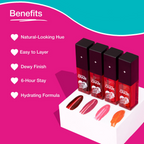 Swiss Beauty Craze Bite Me Liquid Tint - 4 Love Bite