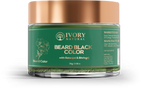 Ivory Natural Beard Black Color Organic - Instant Natural Plant Based Beard Color Powder
