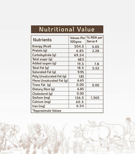 Vasudha Nurtured By Nature Foxtail Millet Cookies Main Image