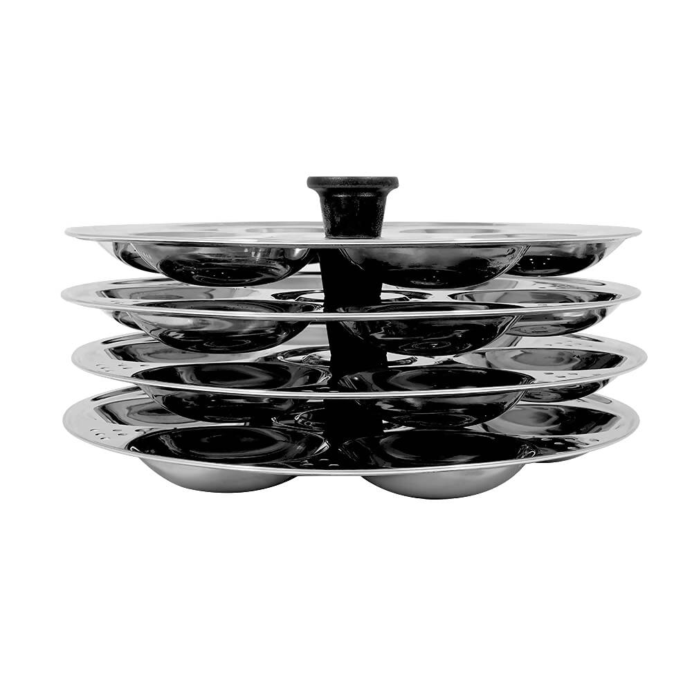 Pigeon Stainless Steel Hot 20 Idly Pot/Idly Maker with Steamer