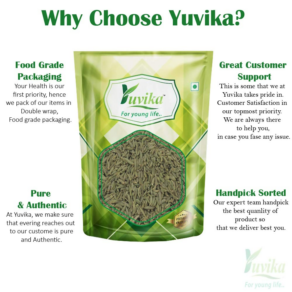 Yuvika Sonf Choti - Saunf Barik - Foeniculum Vulgare - Fennel Seeds Small