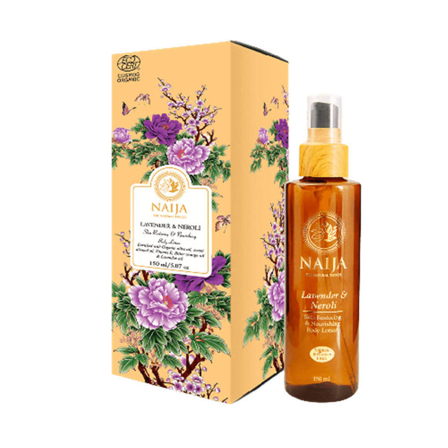 Naija Lavender and Neroli Skin Restoring and Nourishing Body Lotion Hover Image