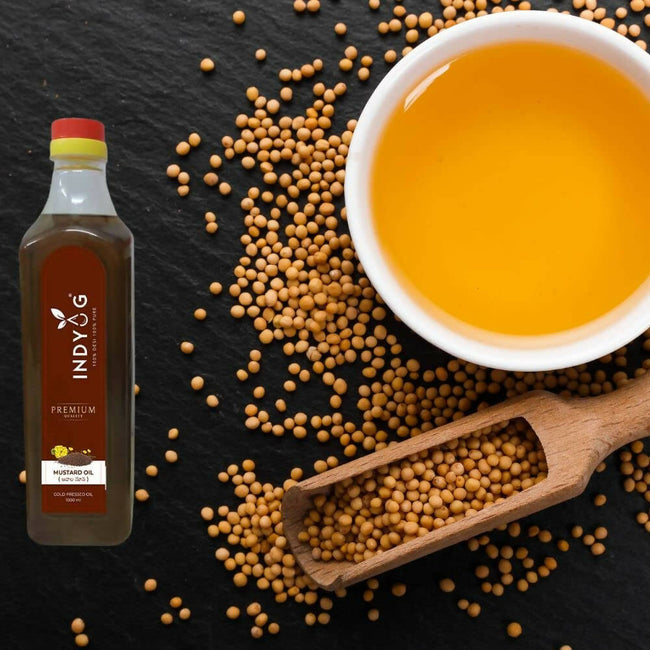 Indyug Cold Pressed Mustard Oil Main Image
