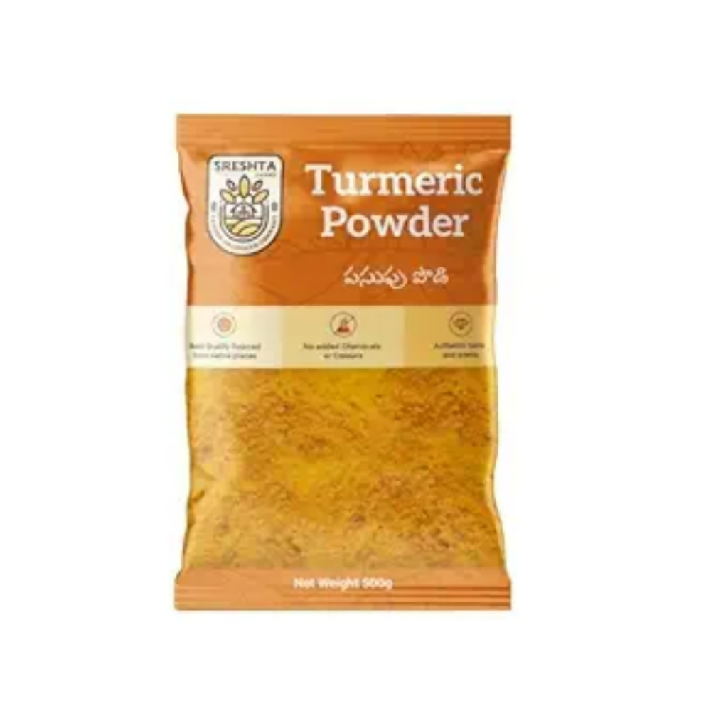 Sreshta Farms Organic Turmeric Powder (Pasupu Podi)