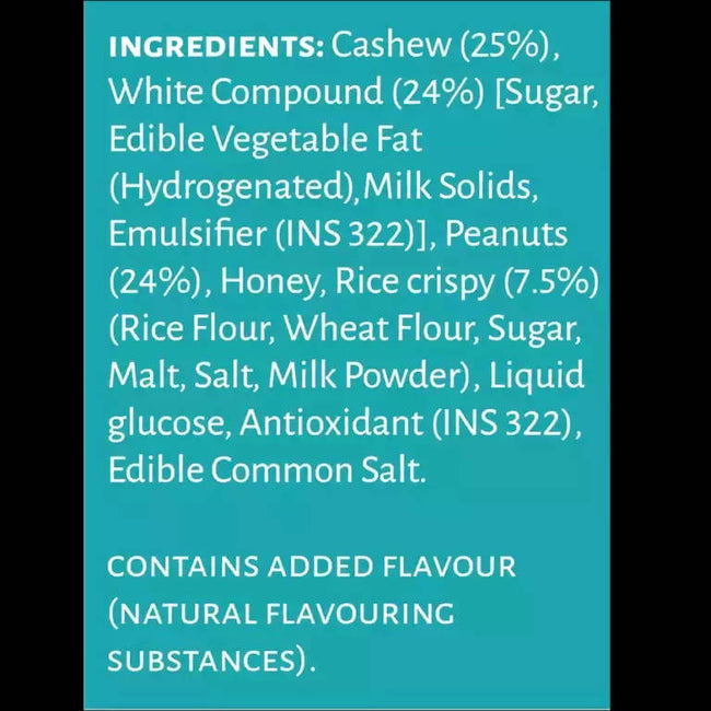 Open Secret White Choco Cashew Nutty Cookies Main Image