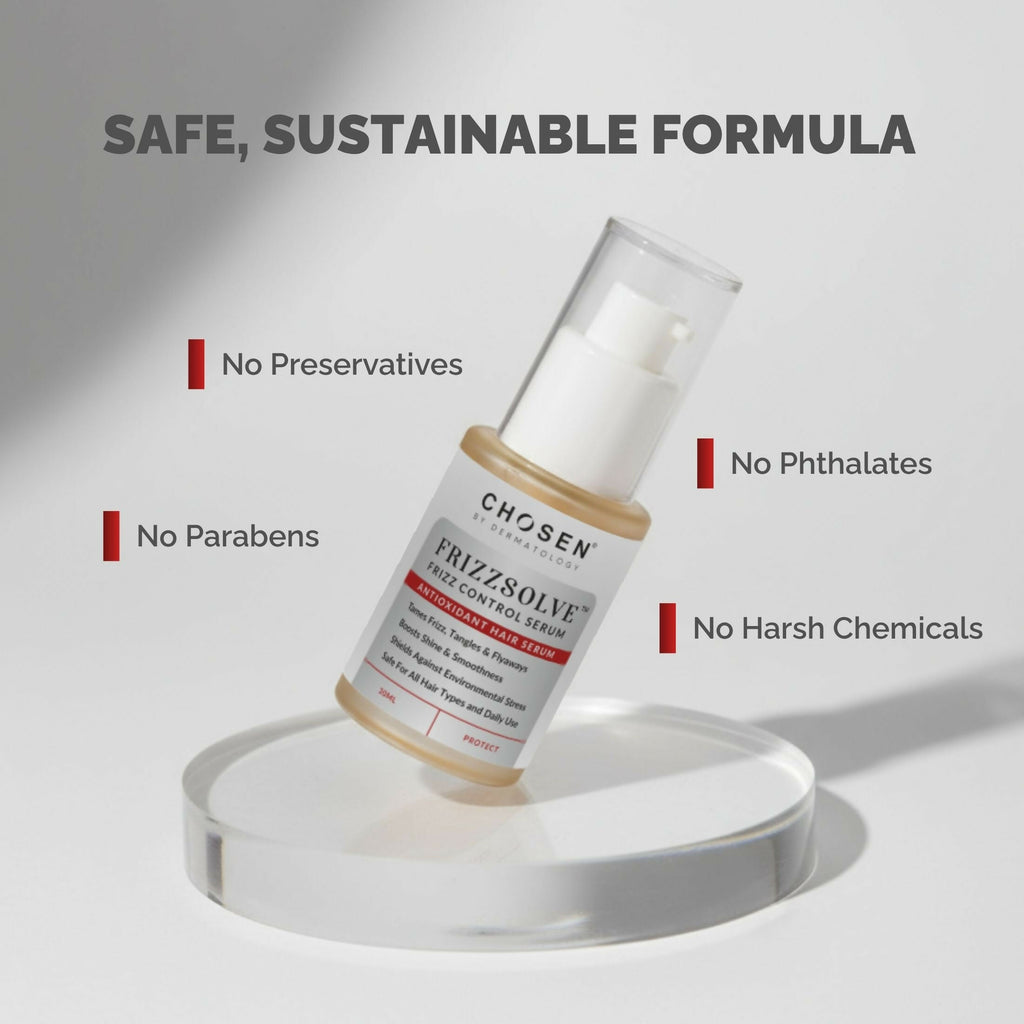 Chosen FrizzsolveFrizz Control Serum – Advanced Anti-Frizz Hair Serum With Astaxanthin