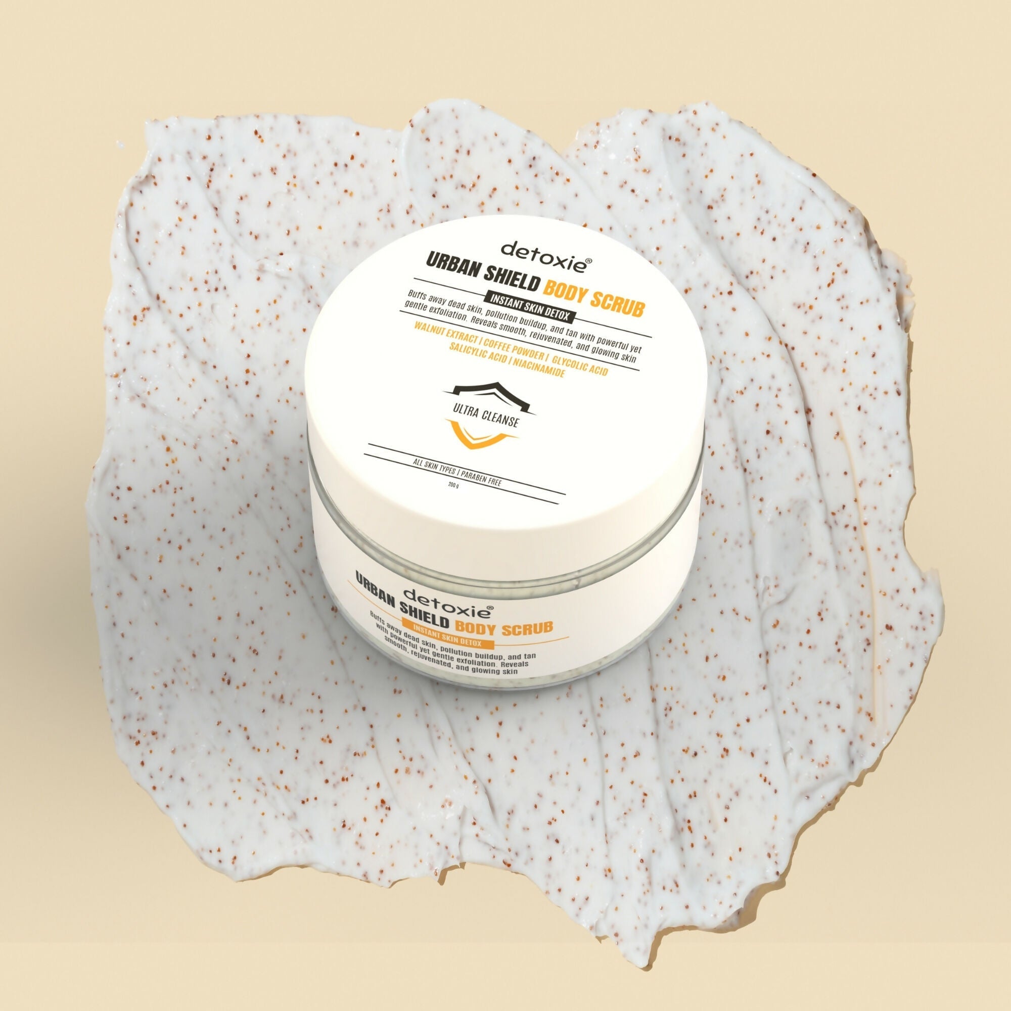 Detoxie Body Scrubs Combo- Urban Shield & Wellness