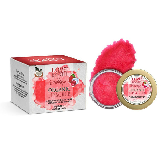 Love Earth Organic Lip Scrub with Shea Butter And Vitamin-E For Lip Hydration And Repair Main Image