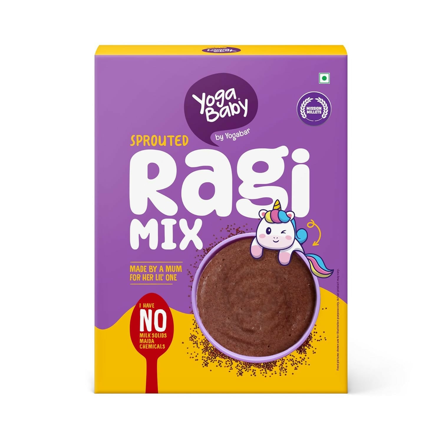 Yogabar Yogababy Sprouted Ragi Mix For Infants, Kids