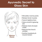 TAC - The Ayurveda Co. Kansa Wand Dual Purpose Massager Tool for Face & Body