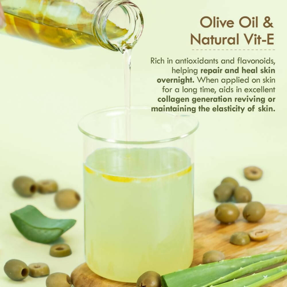 Nat Habit Active Olive Vit-E Night Face Gel