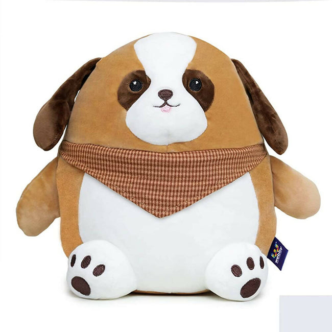 Webby Bruno Soft Animal Plush Dog Toy- 30cm Main Image