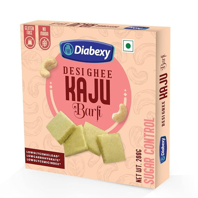 Diabexy Desi Ghee Kaju Barfi Hover Image
