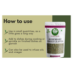 Go Vegan Rosemary Dried Leaves For Hair Growth