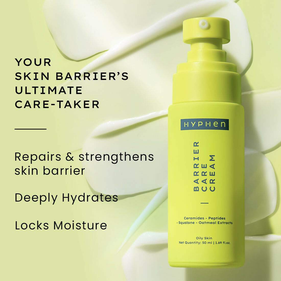 Hyphen By Kriti Sanon CMS (Cleanser, Moisturizer, Sunscreen) Combo Oil to Dry Skin