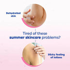 Nivea Fresh & Healthy Rose Water Gel Body Lotion Non Sticky Feel