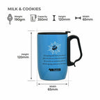Dubblin Milk & Cookies Stainless Steel Mug