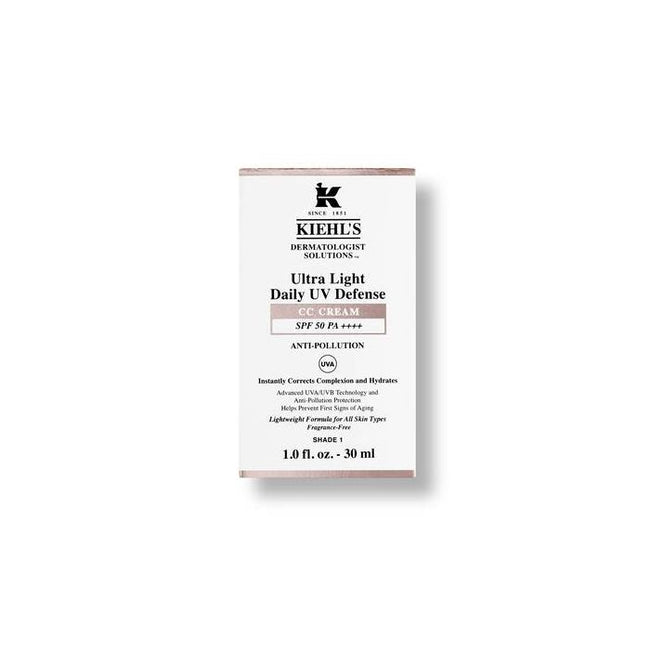 Kiehl's Ultra Light Daily UV Defense CC Cream Sunscreen With SPF 50 PA++++ Hover Image
