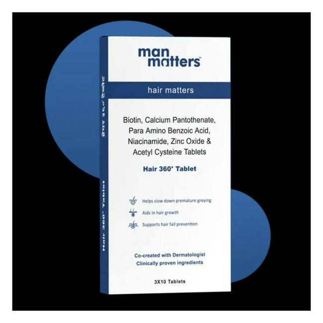 Man Matters Hair 360 Tablets Main Image