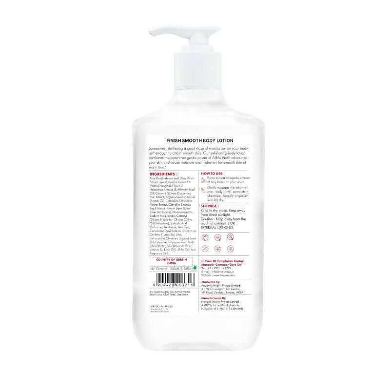 The Love Co. Finish Smooth Salicylic Acid Body Lotion