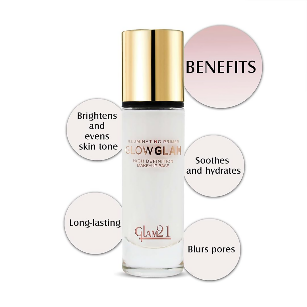 Glam21 Illuminating HD Primer Instant Glow - Rosy Tint