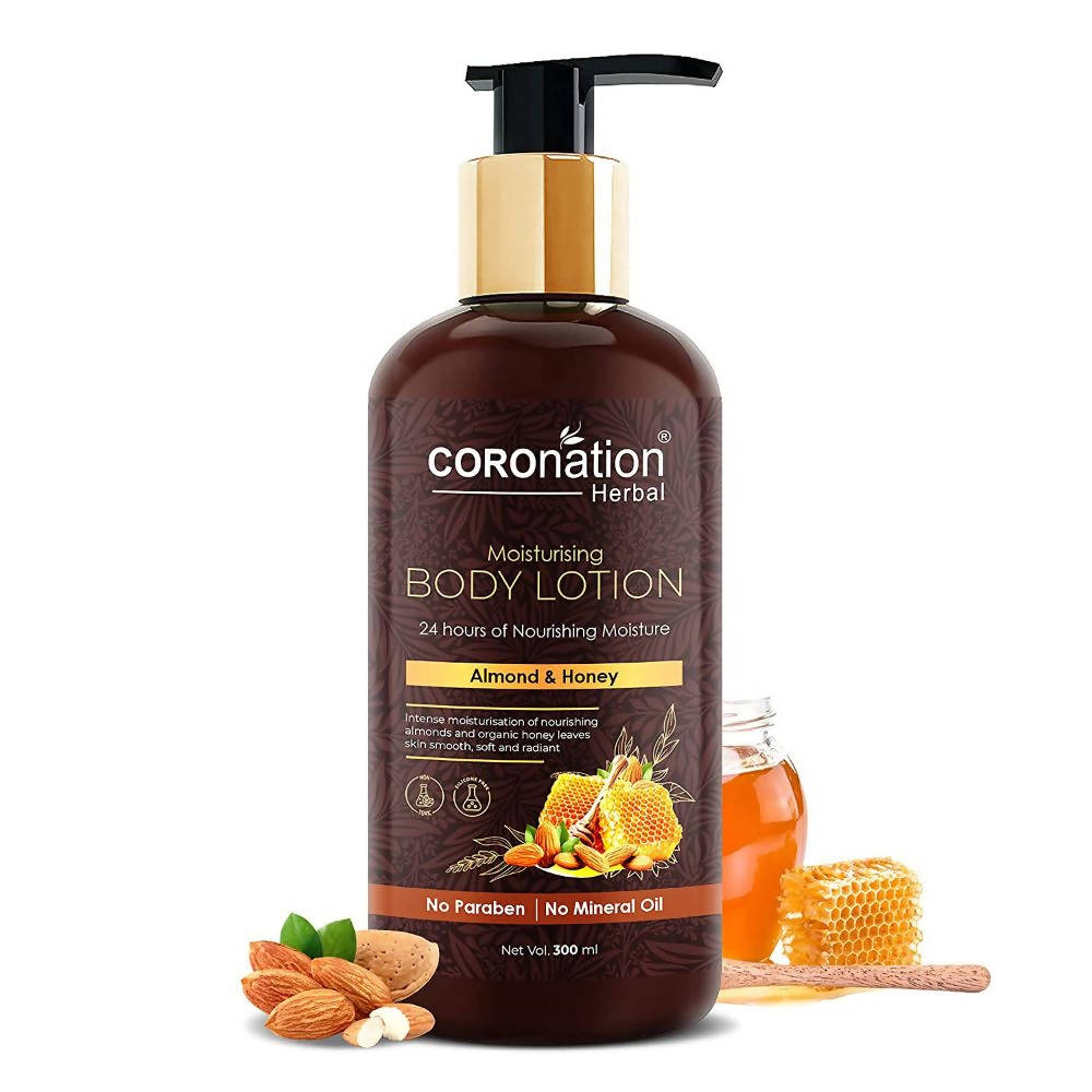 Coronation Herbal Almond & Honey Moisturising Body Lotion