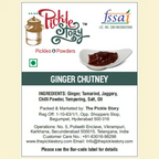 The Pickle Story Ginger Chutney