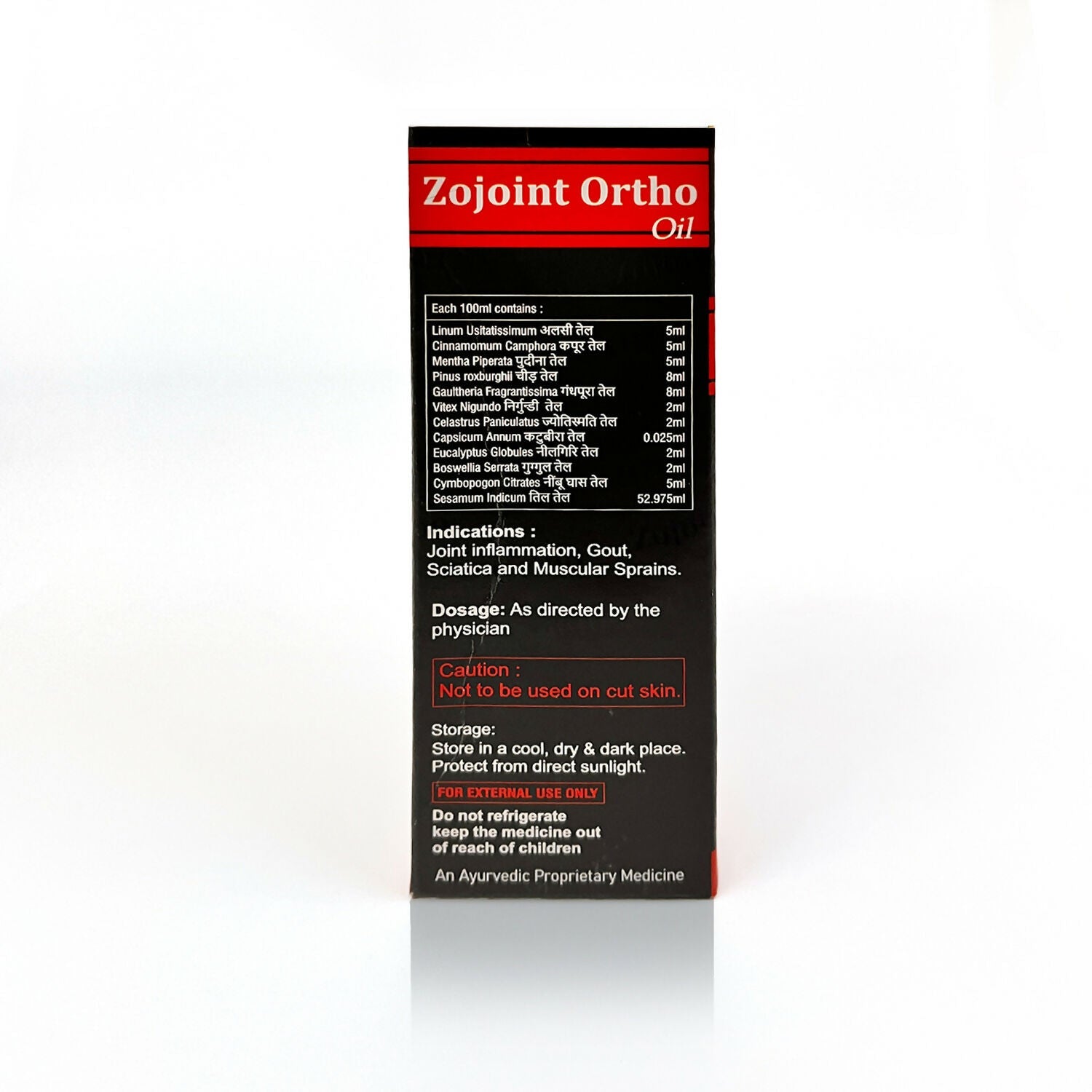 Zorilla Life Science Zojoint Ortho Oil