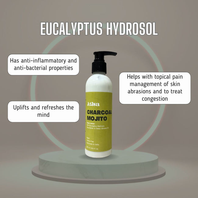 Atisa Charcoal Mojito Body Lotion Main Image