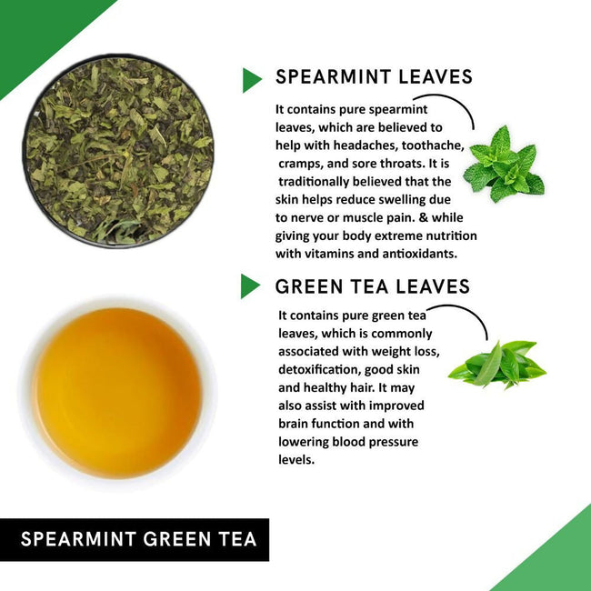Teacurry Spearmint Green Tea Main Image