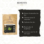 Khadi Essentials Charcoal Serum Sheet Mask