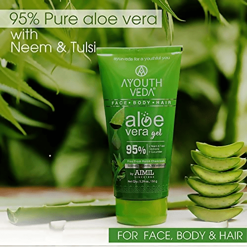 Ayouthveda Aloe Vera Face Gel Main Image