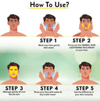 Muuchstac Herbal Skin Lightening Haldi Face Wash For Men